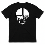 Black T-shirt back with white background